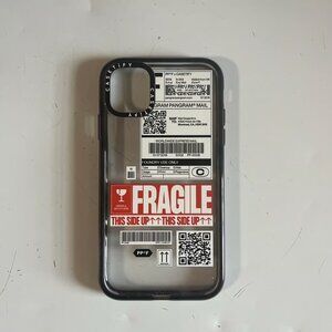 Casetify Pangram iPhone 12 Pro Max Transparent case